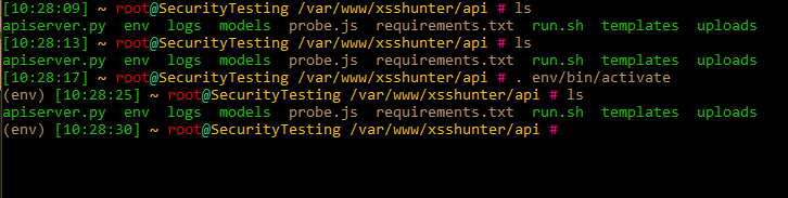 Installing XSS Hunter